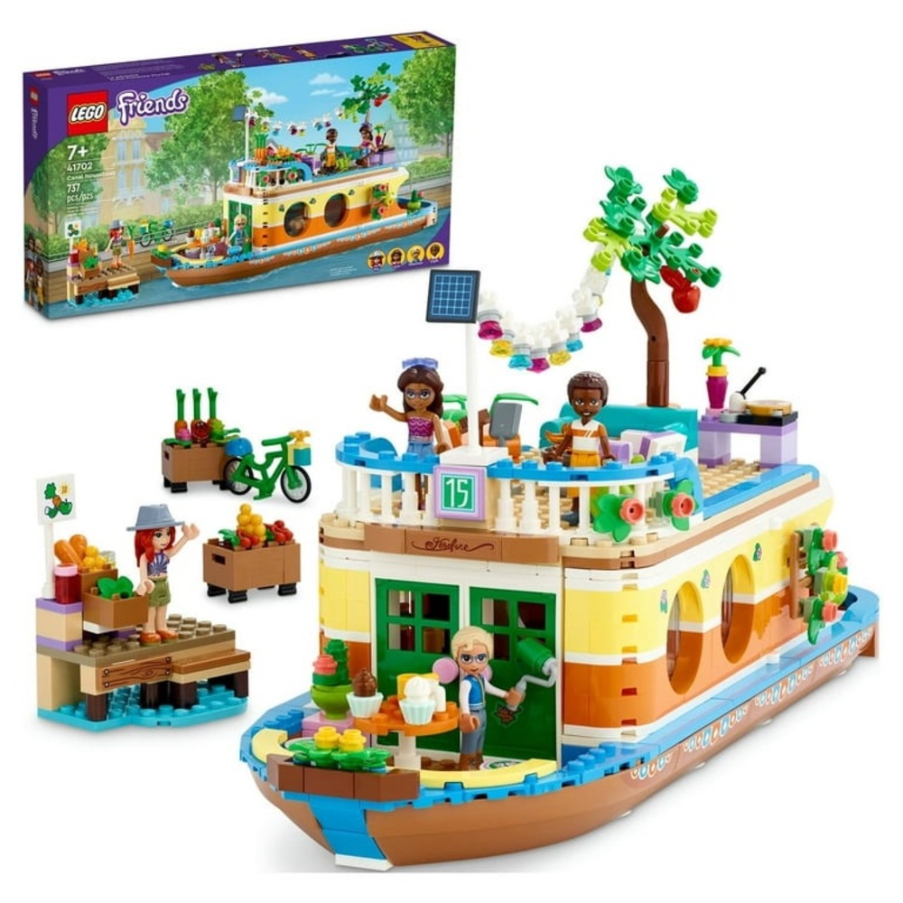 LEGO Friends Vibrant Canal Boat Set